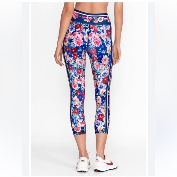 NEW Johnny Was Otti Bee Active Capri Leggings Floral A0423-4 Size XS NWT - Picture 1 of 6